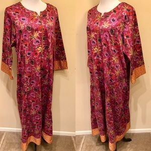 Cotton Flowy Long Dress